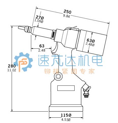 avdel铆螺母枪